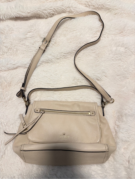 kate spade Handbags - kate spade Neutral Pebbled Leather Crossbody Bag